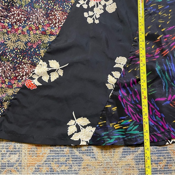 Vintage California On The Rocks Floral Midi Dress 7 Medium - Picture 6 of 10